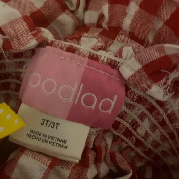 Goodlad Gingham Ladybug Dress - Picture 9 of 9